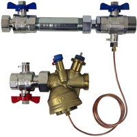 Imi Hydronic Engineering - imi Heimeier Anschlussset ta-compact-dp, DN25, G1, G1, horizontales Set für Differenzdruckregelung Imi Hydronic Engineering - imi Heimeier Anschlussset ta-compact-dp, DN25, G1, G1, horizontales Set für Differenzdruckregelung von IMI HYDRONIC ENGINEERING