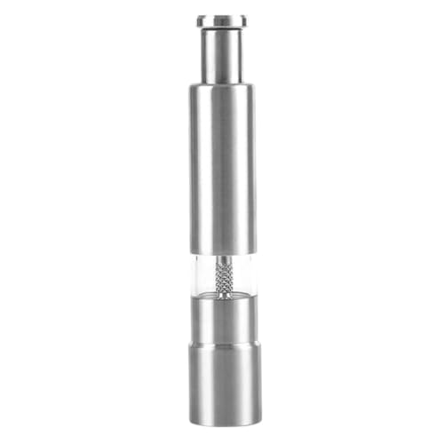 IMIKEYA 1satz Manuelle Pfeffermühle Aus Edelstahl Einstellbare Gewürzmühle Für Frischen Pfeffer Und Salz Praktisches Küchengerät Für Und Geschmack Für Täglichen Gebrauch Leicht Zu von IMIKEYA
