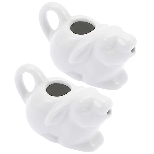 IMIKEYA Keramiktasse Milchkännchen Griff Keramik-sauce Servierkrug Vintage-stil für Die Küche von IMIKEYA