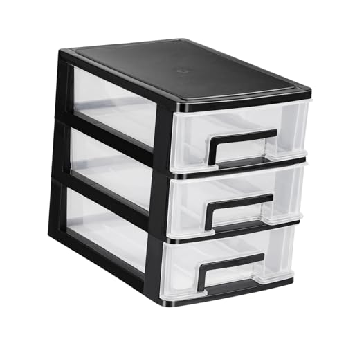 Gewürz Organizer Mit Schubladen Schubladenbox A4 Desktop Lagerung Schublade Multi- Schicht Schrank Kunststoff Desktop- Organizer Schubladenbox Schreibtisch Organizer Mit Schubladen von IMIKEYA