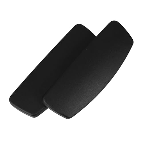 IMIKEYA 1 Paar Gaming Stuhl Arm Pad Schwarz Pp Stuhl Ersatz Teile Büro Stuhl Schreibtisch Arm Rest von IMIKEYA