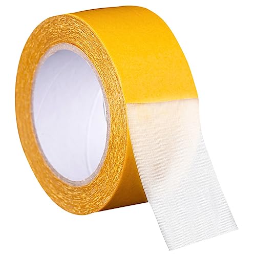 IMIKEYA 1 Rolle Doppelseitiges Gewebeband Starke Haftkraft für Teppiche Böden und Dekoration Vielseitiges Klebeband für Schule Büro und Zuhause Hochwertige Anwendung IMIKEYA 1 Rolle Doppelseitiges Gewebeband Starke Haftkraft für Teppiche Böden und Dekoration Vielseitiges Klebeband für Schule Büro und Zuhause Hochwertige Anwendung von IMIKEYA