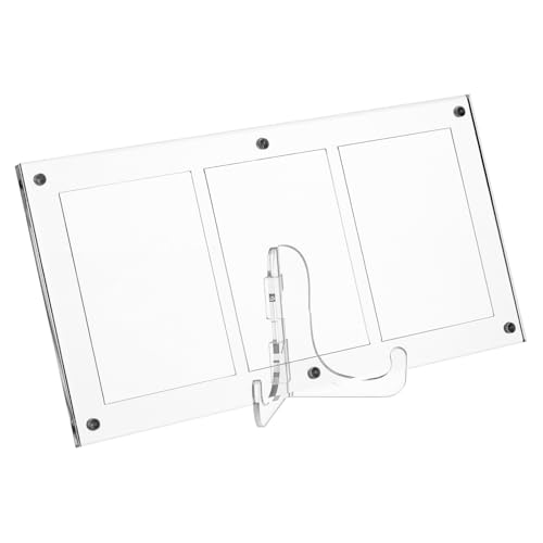 IMIKEYA 1 Satz Acrylstein Bilderrahmen Stehen Ausstellungsstand Bilderständer Acryl Steht für die Anzeige Sammelkartenanzeige Hochzeitsstaffelei Acrylstände Transparent IMIKEYA 1 Satz Acrylstein Bilderrahmen Stehen Ausstellungsstand Bilderständer Acryl Steht für die Anzeige Sammelkartenanzeige Hochzeitsstaffelei Acrylstände Transparent von IMIKEYA