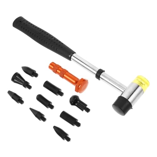 IMIKEYA 1 Satz Auto Dellen Reparaturset Teiliges Set mit Gummihammer Präzisen für Hagelschäden Einfaches DIY Werkzeug für Effektive Karosserie Reparaturen von IMIKEYA