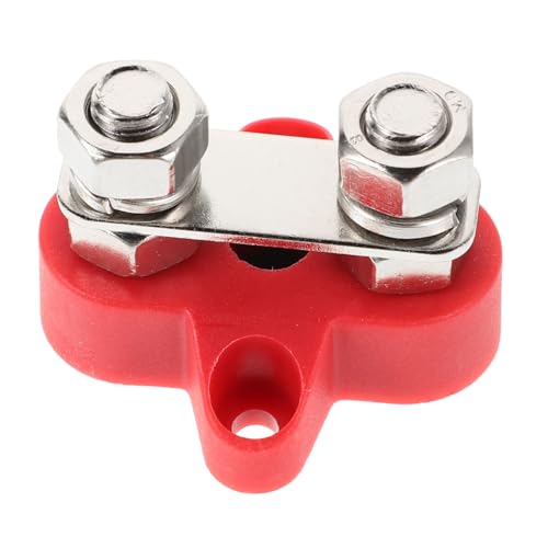 IMIKEYA 1 Satz Dual Batterie Anschlussklemmen Heavy Duty Terminal Block für Boote Trucks und Wohnmobile Unterlegscheiben Hohe Leitfähigkeit Einfache Installation IMIKEYA 1 Satz Dual Batterie Anschlussklemmen Heavy Duty Terminal Block für Boote Trucks und Wohnmobile Unterlegscheiben Hohe Leitfähigkeit Einfache Installation von IMIKEYA