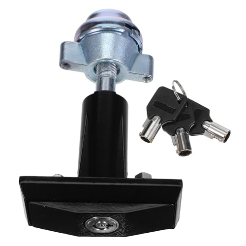 IMIKEYA 1 Satz Ersatz-T-Griff-Verkaufsautomatenschloss mit Schlüsseln – Universal-Schlosskern-Montageteile – Riegelteil für Soda-Verkaufs-Süßigkeitenautomaten-Zubehör IMIKEYA 1 Satz Ersatz-T-Griff-Verkaufsautomatenschloss mit Schlüsseln – Universal-Schlosskern-Montageteile – Riegelteil für Soda-Verkaufs-Süßigkeitenautomaten-Zubehör von IMIKEYA