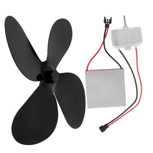 IMIKEYA 1 Satz Kaminventilator Reparaturset mit Motor und Stromerzeugungsblättern Hitzebeständige Komponenten für Einfache Installation und Langlebige IMIKEYA 1 Satz Kaminventilator Reparaturset mit Motor und Stromerzeugungsblättern Hitzebeständige Komponenten für Einfache Installation und Langlebige von IMIKEYA