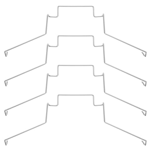 IMIKEYA 4 Stücke CPU kühler Clip 12 cm Edelstahl CPU Kühlkörper Lüfter Drahtschnalle Dicke ca. 2,5 cm CPU-Lüfter Zubehör von IMIKEYA