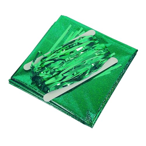 IMIKEYA 1 Satz Schlechte Hexenparty -dekoration Glitzer Tischläufer Schillernde Partytischdecke Lustiger Tischläufer Frohes Neues Jahr Tischdecke Böse Partydekorationen Pvc Green von IMIKEYA