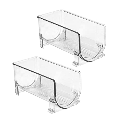 IMIKEYA 1 Satz Schublade Weinregal Weinflaschenhalter Weinflaschenregal Kühlschrank Getränkedose Organizer Spender Weinkühler Pub Flaschenständer Transparentes Weinregal Das Haustier 2st von IMIKEYA