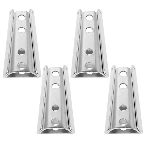 IMIKEYA Sofa Riegel 4 Stück Sofa Verbinder Schieber Metall Möbelverbinder - Couch Verbinder Hochkant Edelstahl ineinandergreifendes konische diagonale Bolzen Bettrahmen Möbelzubehör von IMIKEYA