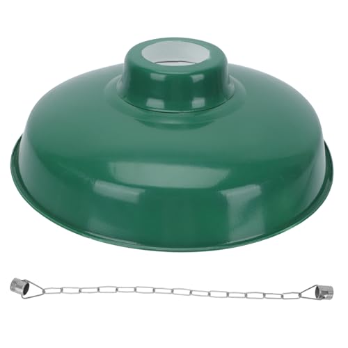 IMIKEYA 1 Satz Vintage Grüner Lampenschirm Grüne Led Abdeckung Der Deckenleuchte Grüne Wohndekoration Deckenventilator Bodenschoner Hängend Emaille Wandlampenschirm Die Glühbirne von IMIKEYA