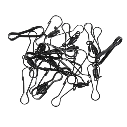 IMIKEYA 10 Stück Edelstahl Drehbare Windsock Clips Haken Windspiele Vogelhäuschen Aufhänger für Garten Pflanze Windspiel Partydeko IMIKEYA 10 Stück Edelstahl Drehbare Windsock Clips Haken Windspiele Vogelhäuschen Aufhänger für Garten Pflanze Windspiel Partydeko von IMIKEYA