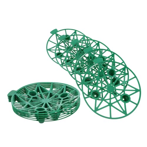 IMIKEYA 10 Stück Melonenhalter Kürbisstützen Erdbeerstützen Gartentablett Pflanzenschutz für Wassermelonen und Kürbisse Wiederverwendbar Grün IMIKEYA 10 Stück Melonenhalter Kürbisstützen Erdbeerstützen Gartentablett Pflanzenschutz für Wassermelonen und Kürbisse Wiederverwendbar Grün von IMIKEYA