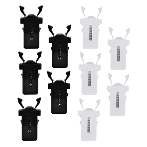 IMIKEYA 10 Stück Mülltonnen Clips Druckknopf Verriegelung für Mülleimer Geeignet für Verschiedene Modelle mit Ästhetischem Design und Sicherem Verschluss für Zuhause und Büro IMIKEYA 10 Stück Mülltonnen Clips Druckknopf Verriegelung für Mülleimer Geeignet für Verschiedene Modelle mit Ästhetischem Design und Sicherem Verschluss für Zuhause und Büro von IMIKEYA