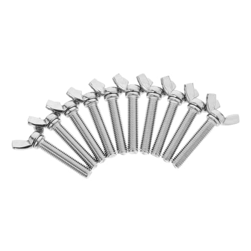IMIKEYA 10 Stück Teiliges Flügelschrauben aus Edelstahl Rostfreie Sterngriffschrauben für Schnelle Handmontage Werkzeuglose Flügelmuttern für Möbelmontage und Maschinenreparatur IMIKEYA 10 Stück Teiliges Flügelschrauben aus Edelstahl Rostfreie Sterngriffschrauben für Schnelle Handmontage Werkzeuglose Flügelmuttern für Möbelmontage und Maschinenreparatur von IMIKEYA