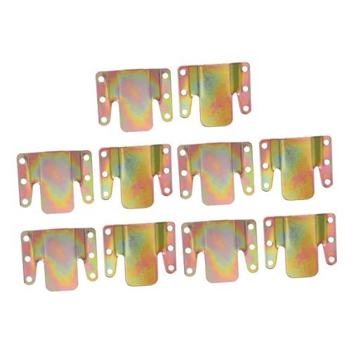 IMIKEYA 10 Stück Teiliges Möbelverbinder aus Robustem Geformte Sofaverbinder für Stabile Einstellbare Verbindung von Couch Segmenten Einfache Montage für Möbel von IMIKEYA