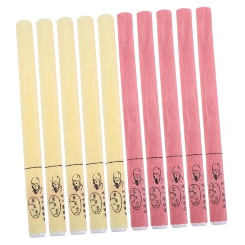 IMIKEYA 10 Stück Teiliges Moxa Roll für Bauchmoxibustion Milde Rauchfreie Moxasticks in Rot und Gelb Gleichmäßige Wärme Sichere Anwendung zur Entspannung und Akupunkturpunkt IMIKEYA 10 Stück Teiliges Moxa Roll für Bauchmoxibustion Milde Rauchfreie Moxasticks in Rot und Gelb Gleichmäßige Wärme Sichere Anwendung zur Entspannung und Akupunkturpunkt von IMIKEYA