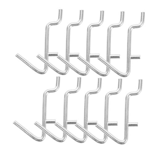 IMIKEYA 10 Stück Teiliges V form Edelstahl Lochwandhaken Sichere Befestigung Einfache Montage Glatte Oberfläche Kompatibel für Werkzeugwand Werkstatt Garage Einzelhandel IMIKEYA 10 Stück Teiliges V form Edelstahl Lochwandhaken Sichere Befestigung Einfache Montage Glatte Oberfläche Kompatibel für Werkzeugwand Werkstatt Garage Einzelhandel von IMIKEYA