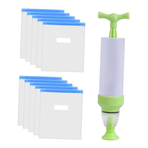 IMIKEYA 10 Stück Teiliges Vakuumdichter Filament Aufbewahrungsbeutel für Drucker mit Wiederverwendbaren Feuchtigkeitsgeschützten Kunststoffbeuteln und Praktischem Vakuumpumpen IMIKEYA 10 Stück Teiliges Vakuumdichter Filament Aufbewahrungsbeutel für Drucker mit Wiederverwendbaren Feuchtigkeitsgeschützten Kunststoffbeuteln und Praktischem Vakuumpumpen von IMIKEYA