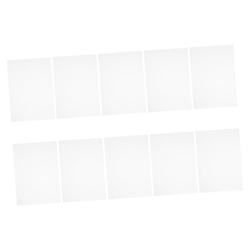IMIKEYA 10 Stück Transparent PVC Hochtransparente Matte Folie für Bilderrahmen Semitransparente Kunststoffabdeckung für Diy Projekte Robuste und Langlebige Eigenschaften für Vakuumformung IMIKEYA 10 Stück Transparent PVC Hochtransparente Matte Folie für Bilderrahmen Semitransparente Kunststoffabdeckung für Diy Projekte Robuste und Langlebige Eigenschaften für Vakuumformung von IMIKEYA