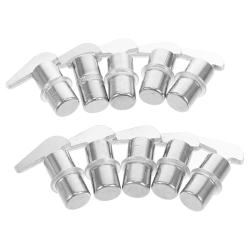 IMIKEYA 10 Stück Verstellbare Regalhalterungen Stabiler Stützclip aus Robustem für Wandmontage Kompatibel mit Metallregalen für Vielseitige Anwendung und Einfache Installation IMIKEYA 10 Stück Verstellbare Regalhalterungen Stabiler Stützclip aus Robustem für Wandmontage Kompatibel mit Metallregalen für Vielseitige Anwendung und Einfache Installation von IMIKEYA