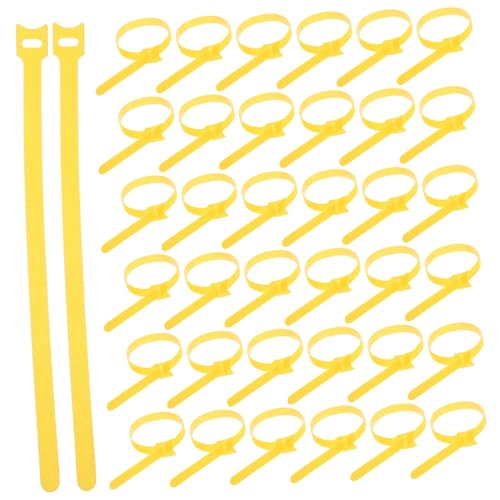IMIKEYA 100 Stück Kabelbinder aus Wiederverwendbare Kabelorganizer für Elektrische Kabel Selbstklebend für Schreibtisch und Pc Praktische Kabelmanagement Lösung Gelb IMIKEYA 100 Stück Kabelbinder aus Wiederverwendbare Kabelorganizer für Elektrische Kabel Selbstklebend für Schreibtisch und Pc Praktische Kabelmanagement Lösung Gelb von IMIKEYA