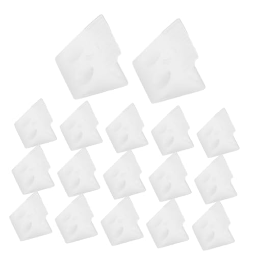 IMIKEYA 100 Stück Kunststoff Winkelkeile mit Schrauben Schrankbodenhalter zur Möbelverstärkung und Schubladenbodensicherung für Schränke und Kommoden IMIKEYA 100 Stück Kunststoff Winkelkeile mit Schrauben Schrankbodenhalter zur Möbelverstärkung und Schubladenbodensicherung für Schränke und Kommoden von IMIKEYA