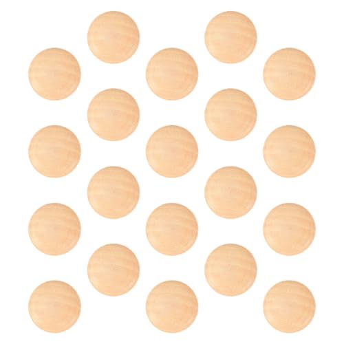 IMIKEYA 100 Stück Teiliges Holzstopfen Schraubenloch Abdeckkappen Möbel Dekostecker aus Natürlichem Holz für Schränke Treppengeländer und Holzboxen IMIKEYA 100 Stück Teiliges Holzstopfen Schraubenloch Abdeckkappen Möbel Dekostecker aus Natürlichem Holz für Schränke Treppengeländer und Holzboxen von IMIKEYA