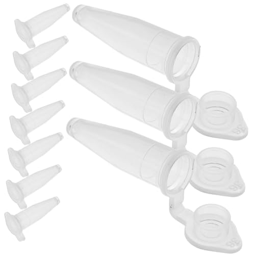 IMIKEYA 1000 Stück Kunststoff Zentrifugenröhrchen mit Clipverschluss Transparente Probenröhrchen für Mikrovolumige Laborproben Auslaufsicher Geeignet für Kleine Zentrifugen und Präzise IMIKEYA 1000 Stück Kunststoff Zentrifugenröhrchen mit Clipverschluss Transparente Probenröhrchen für Mikrovolumige Laborproben Auslaufsicher Geeignet für Kleine Zentrifugen und Präzise von IMIKEYA