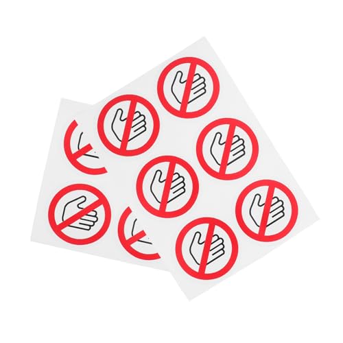 IMIKEYA 10pcs Warnaufkleber Für Maschine Berühren Keine Beschriftungen Selbst Kleber Sicherheitsschilder Für Arbeitsplatz Keine Berührungswarnung Abziehbilder Sicherheitswarnung Aufkleber IMIKEYA 10pcs Warnaufkleber Für Maschine Berühren Keine Beschriftungen Selbst Kleber Sicherheitsschilder Für Arbeitsplatz Keine Berührungswarnung Abziehbilder Sicherheitswarnung Aufkleber von IMIKEYA