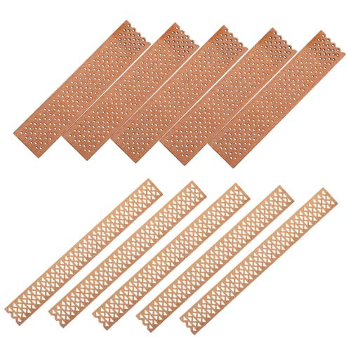 IMIKEYA 10stücke Holzkerzendochte Mit Hohlem Gitterdesign Lange Knisterrende Dochte Rauchfreie Holzspäne Für DIY-kerzenherstellungszubehör Optimierte Wachsverbrennung IMIKEYA 10stücke Holzkerzendochte Mit Hohlem Gitterdesign Lange Knisterrende Dochte Rauchfreie Holzspäne Für DIY-kerzenherstellungszubehör Optimierte Wachsverbrennung von IMIKEYA