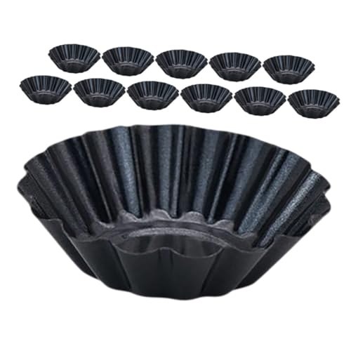 IMIKEYA 12 Stück Teiliges Dickwandiger Kohlenstoffstahl Muffin Backformen Wiederverwendbare Antihaft und Kuchenformen mit Chrysanthemen Design Durchmesser für DIY Backprojekte Zuhause IMIKEYA 12 Stück Teiliges Dickwandiger Kohlenstoffstahl Muffin Backformen Wiederverwendbare Antihaft und Kuchenformen mit Chrysanthemen Design Durchmesser für DIY Backprojekte Zuhause von IMIKEYA