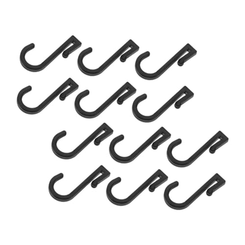 IMIKEYA 12 Stück Teiliges Kunststoffhaken für Lochwand Robuste J haken für Küche und Bad Vielseitige Wandhaken für Quadratische Rohre Modernes Design Einfache Montage IMIKEYA 12 Stück Teiliges Kunststoffhaken für Lochwand Robuste J haken für Küche und Bad Vielseitige Wandhaken für Quadratische Rohre Modernes Design Einfache Montage von IMIKEYA