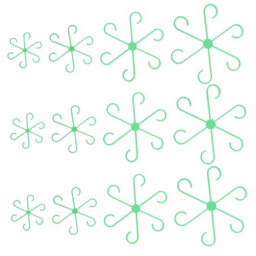 IMIKEYA 12 Stück Teiliges Pflanzenset mit Stabilen Wiederverwendbaren Clips aus Abs zur Pflanzenstütze für Kletterpflanzen für Zimmerpflanzen und Garten Unterstützt Wuchsrichtung Einfache von IMIKEYA