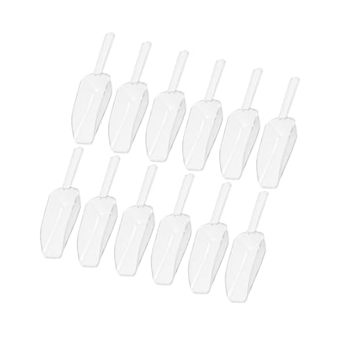 IMIKEYA 12 Stück Teiliges Transparente Kunststoff Löffel mit Ergonomischem Griff Vielseitige Food Scoops für Eiswürfel Getreide Zucker für Partys Buffets Küche und Catering IMIKEYA 12 Stück Teiliges Transparente Kunststoff Löffel mit Ergonomischem Griff Vielseitige Food Scoops für Eiswürfel Getreide Zucker für Partys Buffets Küche und Catering von IMIKEYA