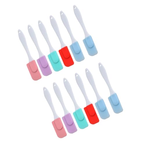 IMIKEYA 12Stücke Teiliges Silikonspatel Set Robuste Küchenutensilien für Backen und Zufällige Farben für Zuhause Grill und Picknick Leicht und Vielseitig Einsetzbar IMIKEYA 12Stücke Teiliges Silikonspatel Set Robuste Küchenutensilien für Backen und Zufällige Farben für Zuhause Grill und Picknick Leicht und Vielseitig Einsetzbar von IMIKEYA