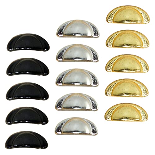 IMIKEYA 15Stücke Möbelgriffe Teiliges Mini Zubehör Für Puppenhäuser Und Glänzende Oberfläche von IMIKEYA