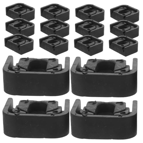 IMIKEYA 16 Stück Teiliges Anti-vibrationsset Gummimatten Geräuschdämmung Vibrationsdämpfer für Klimaanlagen Waschmaschine Trockner Luftkompressor Waschmaschinenfüße Pads von IMIKEYA