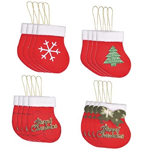 IMIKEYA Weihnachtsstrümpfe Weihnachtsbaum- Strumpf- -Set Weihnachtsdeko-Requisiten Für Den Urlaub von IMIKEYA
