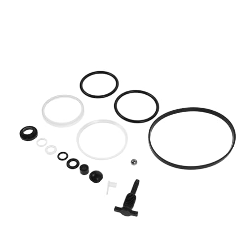 IMIKEYA 17 Stück Teiliges Reparaturset für Vertikalen Hydraulik wagenheber mit Pumpenkern Dichtungen Rückschlagventil und Stahlkugel Komplettset für Effiziente Bodendichtung und Wartung IMIKEYA 17 Stück Teiliges Reparaturset für Vertikalen Hydraulik wagenheber mit Pumpenkern Dichtungen Rückschlagventil und Stahlkugel Komplettset für Effiziente Bodendichtung und Wartung von IMIKEYA