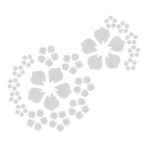 IMIKEYA 18 Stück Teiliges Acryl-Spiegel Wandtattoo Blumenmotiv Selbstklebend Abnehmbar Dekorativ für Wohnzimmer Schlafzimmer Möbel Vielseitige Wanddekoration von IMIKEYA