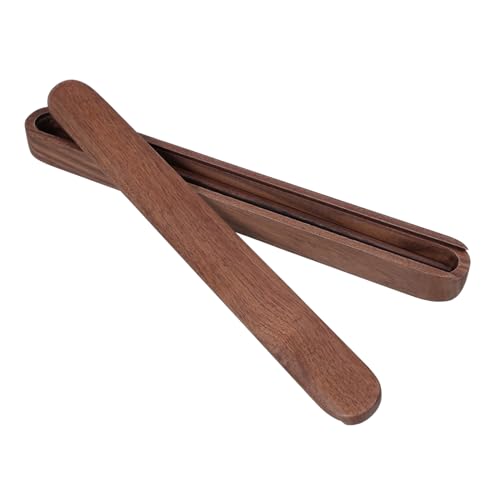 IMIKEYA 1Satz Essstäbchen aus Holz mit Tragbarem Etui Wiederverwendbar Japanisches Design für Reisen und Alltag mit Glatter Oberfläche Praktische Aufbewahrung von IMIKEYA