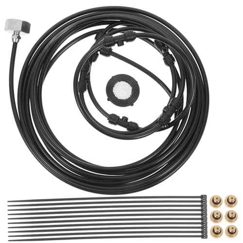 IMIKEYA 1Satz Nebelventilator für Außenbereiche Tragbarer mit Mister Funktion Effektives Vernebelungssystem für Terrassenkühlung zu Installieren Adapter IMIKEYA 1Satz Nebelventilator für Außenbereiche Tragbarer mit Mister Funktion Effektives Vernebelungssystem für Terrassenkühlung zu Installieren Adapter von IMIKEYA