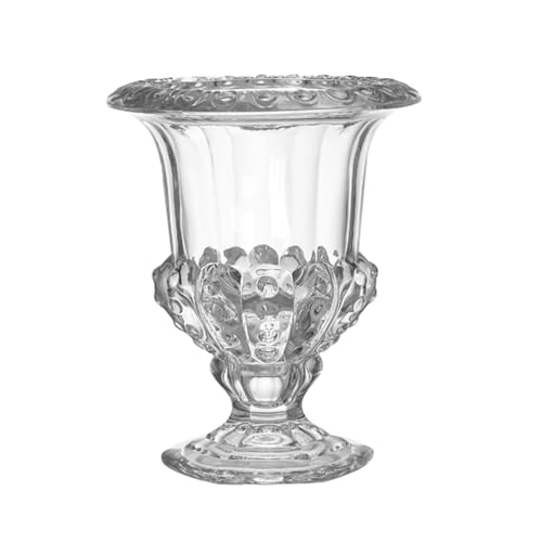 IMIKEYA 1Stk Glasvase Wohnkultur Kerzenhalter Pflanzendekor Vase für Blumenarrangements Vintage-Dekor Keramikvase Hochzeitsvase Retro-Vase aus Glas Schreibtisch Container Geschenk Leuchter von IMIKEYA