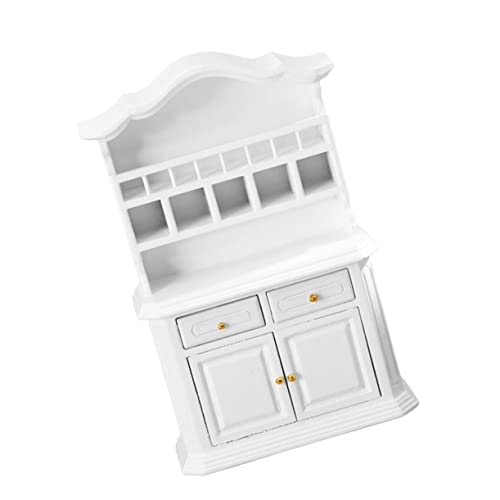 IMIKEYA 1Stk Mini-Vitrine Miniature Display Cabinet Miniature Furniture Miniature House Model Bücherregale vertikales Kabinettmodell Micro-Szenenschrank kleines Hauszubehör hölzern Weiß IMIKEYA 1Stk Mini-Vitrine Miniature Display Cabinet Miniature Furniture Miniature House Model Bücherregale vertikales Kabinettmodell Micro-Szenenschrank kleines Hauszubehör hölzern Weiß von IMIKEYA