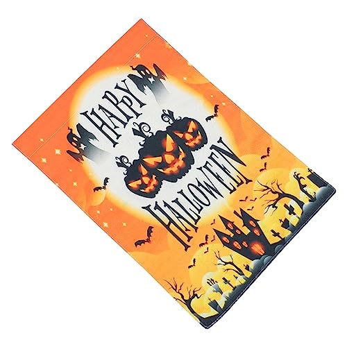 IMIKEYA 1Stück Halloween Gartenflagge Hängende Dekoration für Grusel mit Hochwertigem Material für Garten Terrasse und Fenster Beeindruckt Nachbarn IMIKEYA 1Stück Halloween Gartenflagge Hängende Dekoration für Grusel mit Hochwertigem Material für Garten Terrasse und Fenster Beeindruckt Nachbarn von IMIKEYA