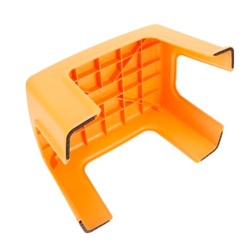 IMIKEYA 1stk Hocker Aus Kunststoff Hockender Toilettenhocker Bequem Verstellbare Fußstütze Unter Dem Schreibtisch Töpfchen Hocker Kleine Hocker Zum Sitzen Schminkstuhl Nachttisch Orange Pp von IMIKEYA