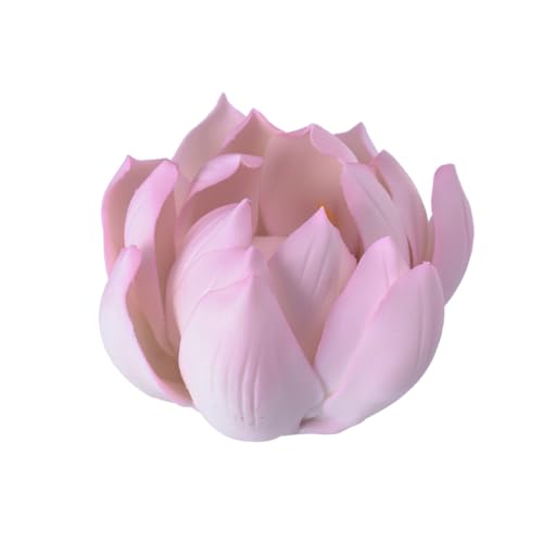 IMIKEYA Lotusblumenform Räucherstäbchenhalter Keramik Räuchergefäß Aromatherapie-zubehör Für Arbeitszimmer Schlafzimmer Meditation von IMIKEYA