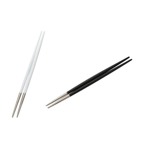 IMIKEYA 2 Paare Japanische Edelstahl Essstäbchen Spitz Wiederverwendbar Korrosionsbeständig Praktisches Besteck für Sushi und Asiatisches Geschirr Familien Restaurantgebrauch IMIKEYA 2 Paare Japanische Edelstahl Essstäbchen Spitz Wiederverwendbar Korrosionsbeständig Praktisches Besteck für Sushi und Asiatisches Geschirr Familien Restaurantgebrauch von IMIKEYA